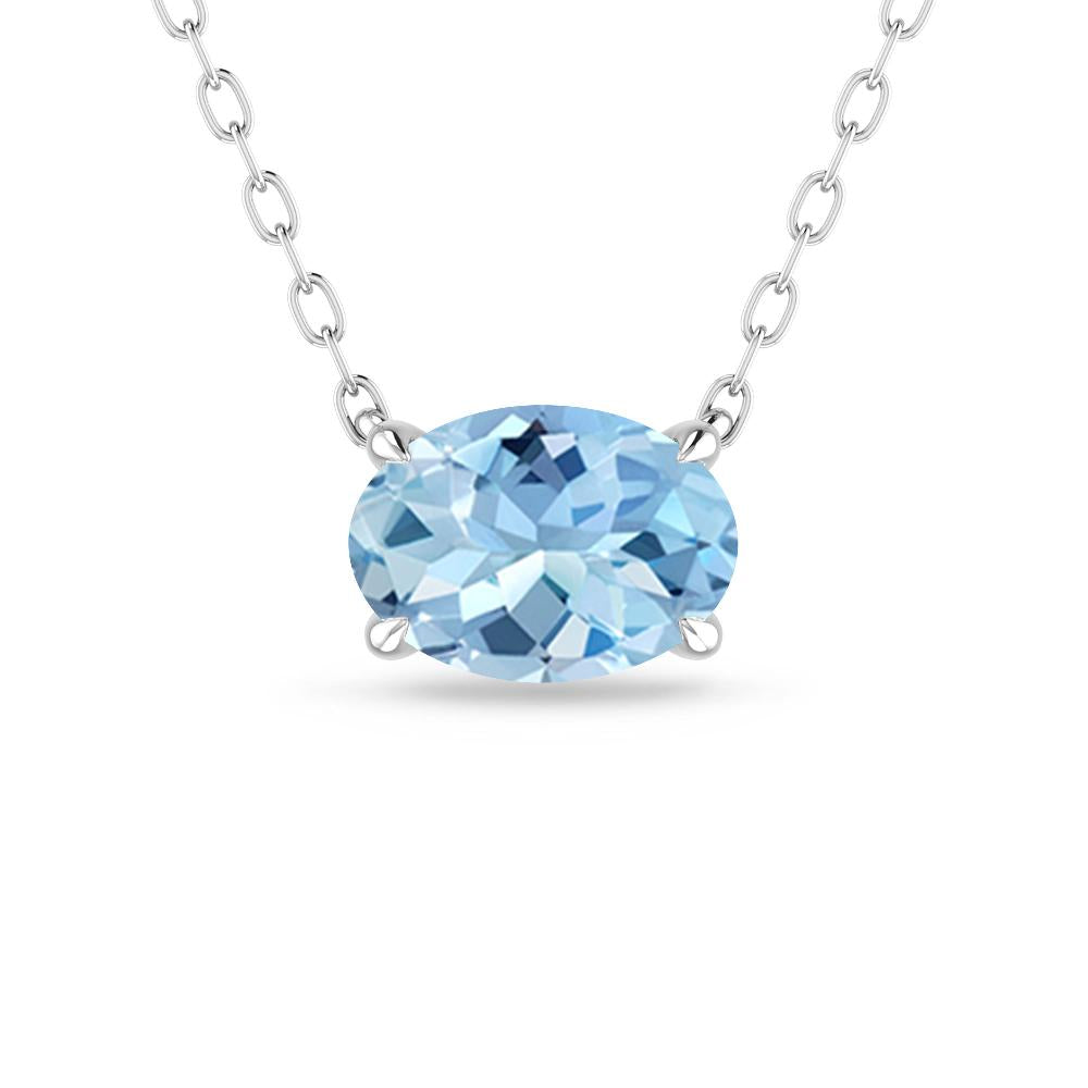 White Gold - Aquamarine