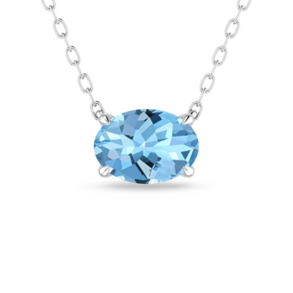 White Gold - Aquamarine