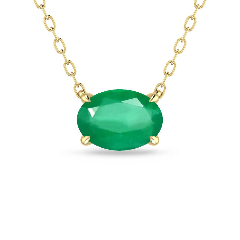 Yellow Gold - Emerald