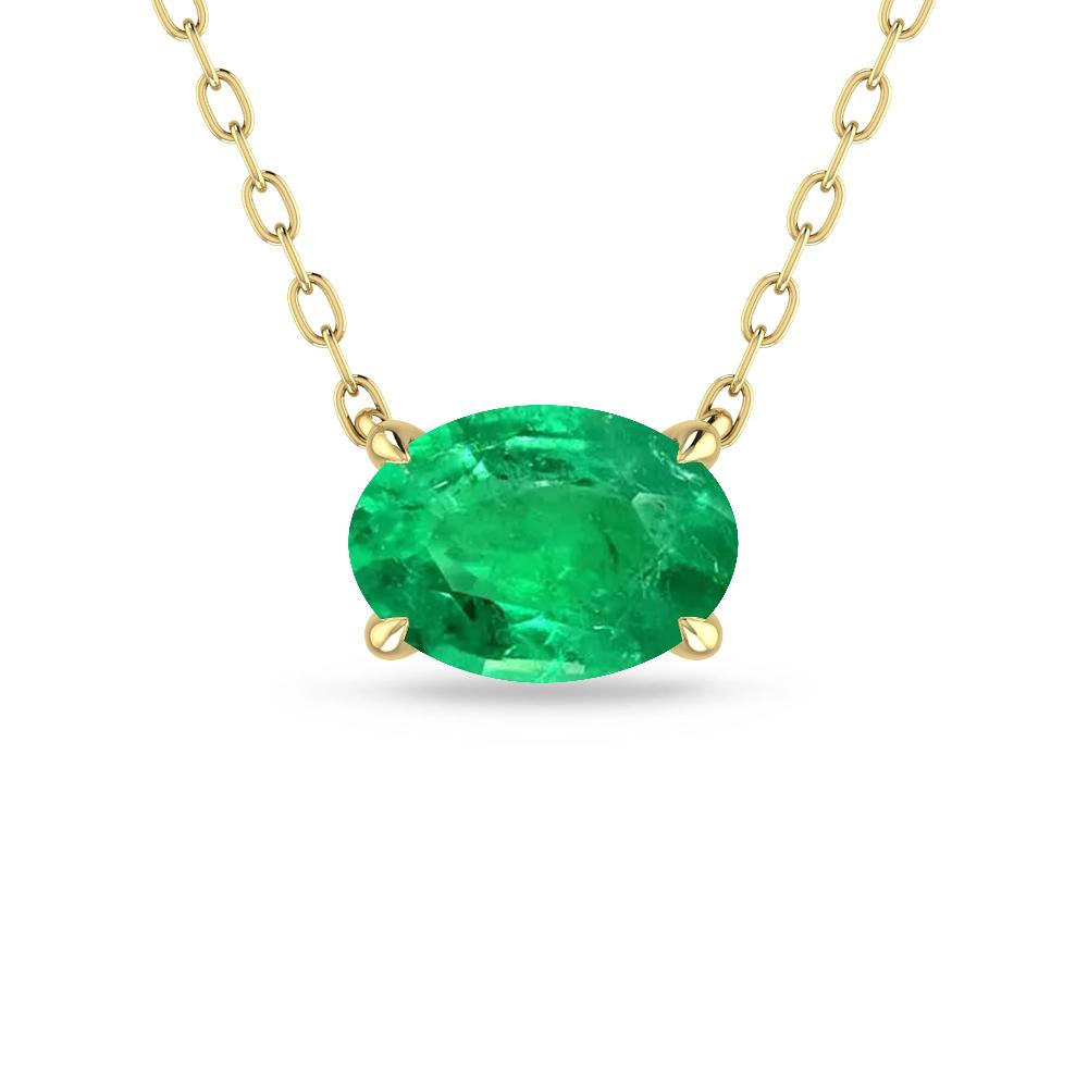 Yellow Gold - Emerald