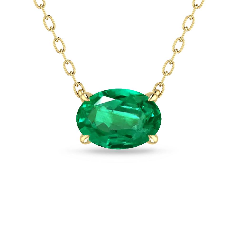 Yellow Gold - Emerald