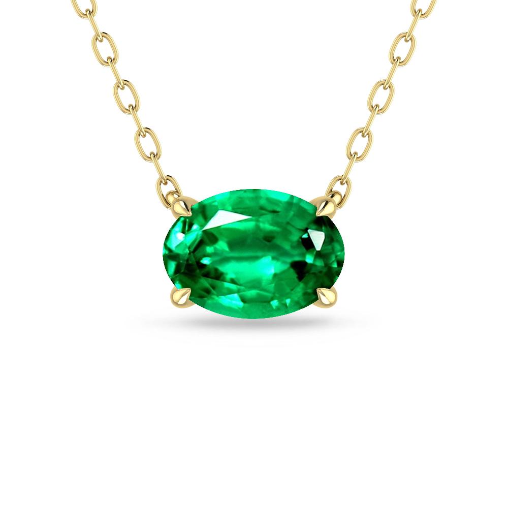 Yellow Gold - Emerald