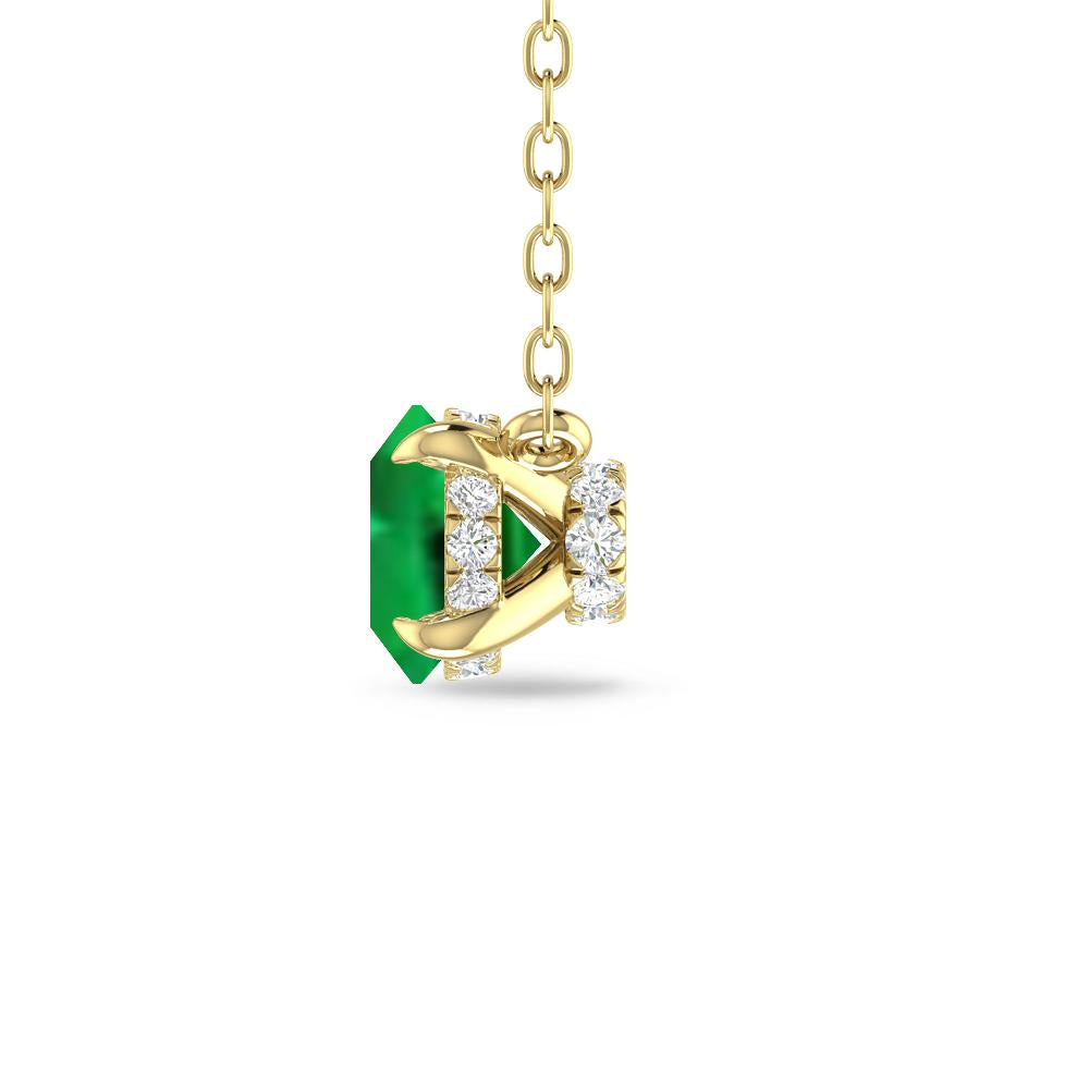 Yellow Gold - Emerald