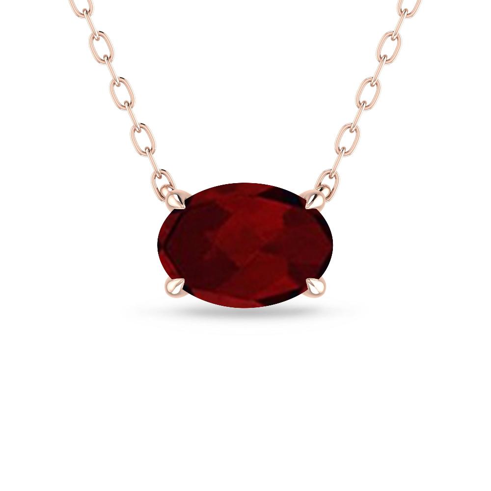 Rose Gold - Garnet