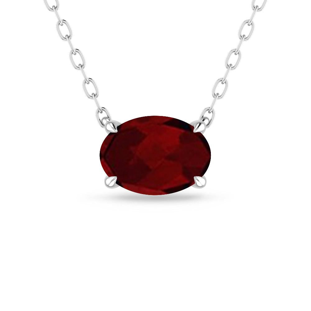 White Gold - Garnet