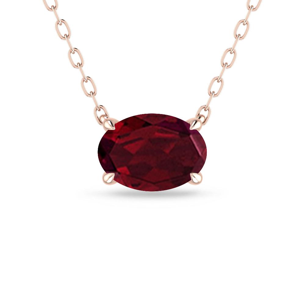 Rose Gold - Garnet