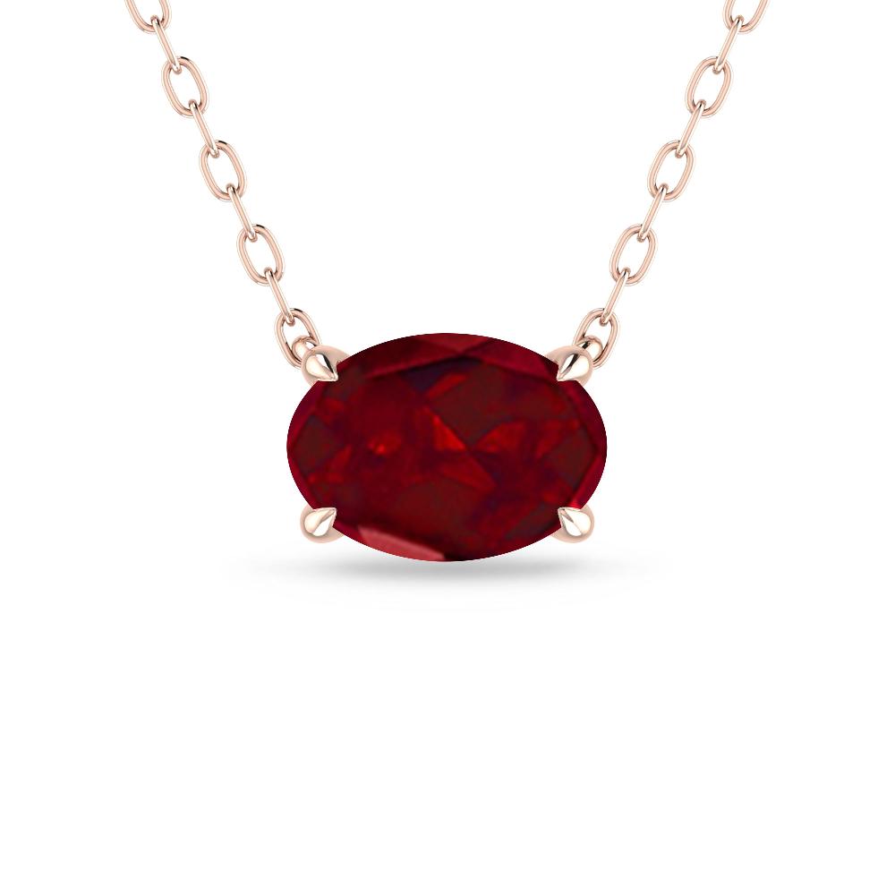 Rose Gold - Garnet