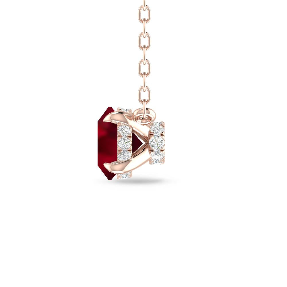 Rose Gold - Garnet