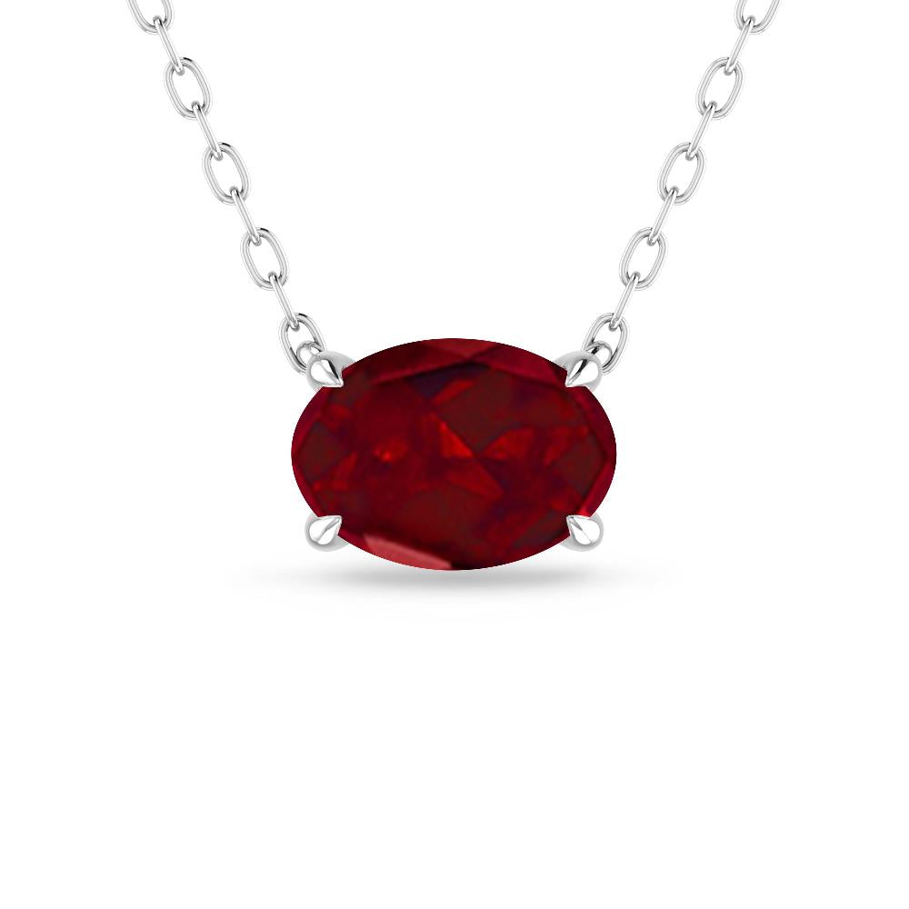 White Gold - Garnet