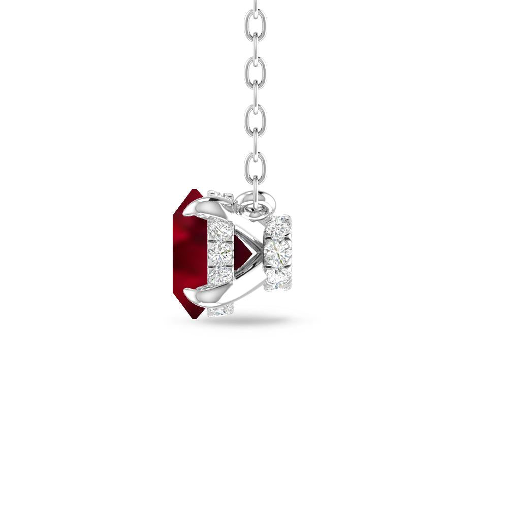 White Gold - Garnet