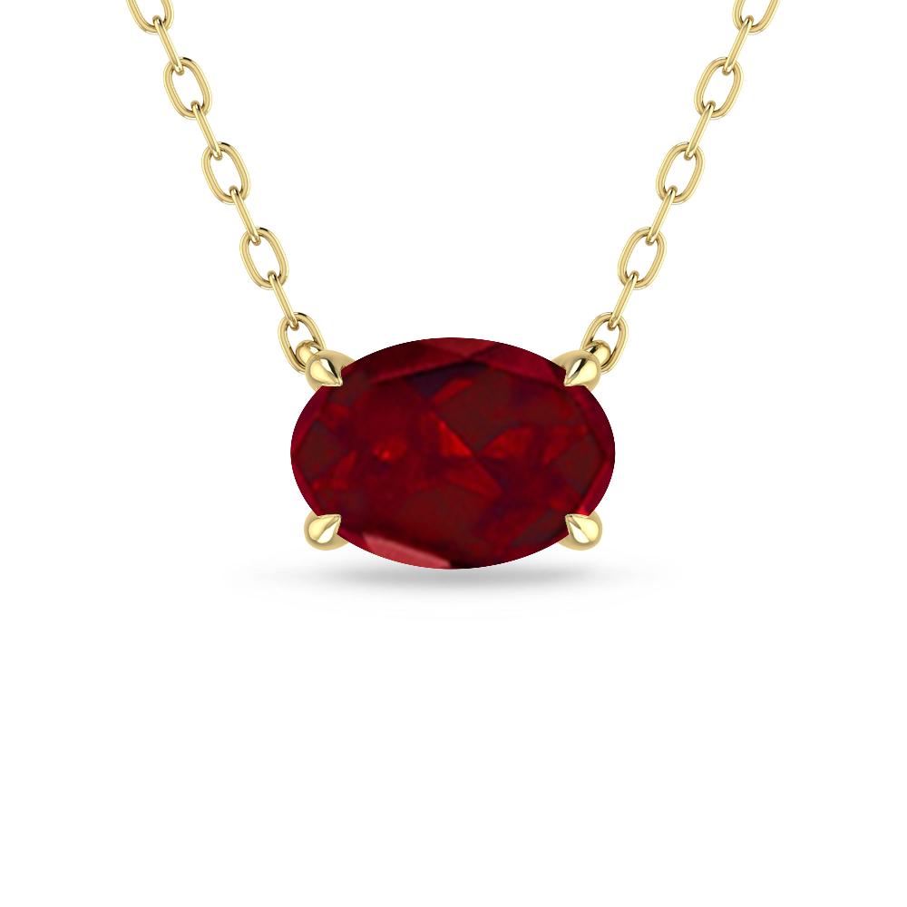 Yellow Gold - Garnet