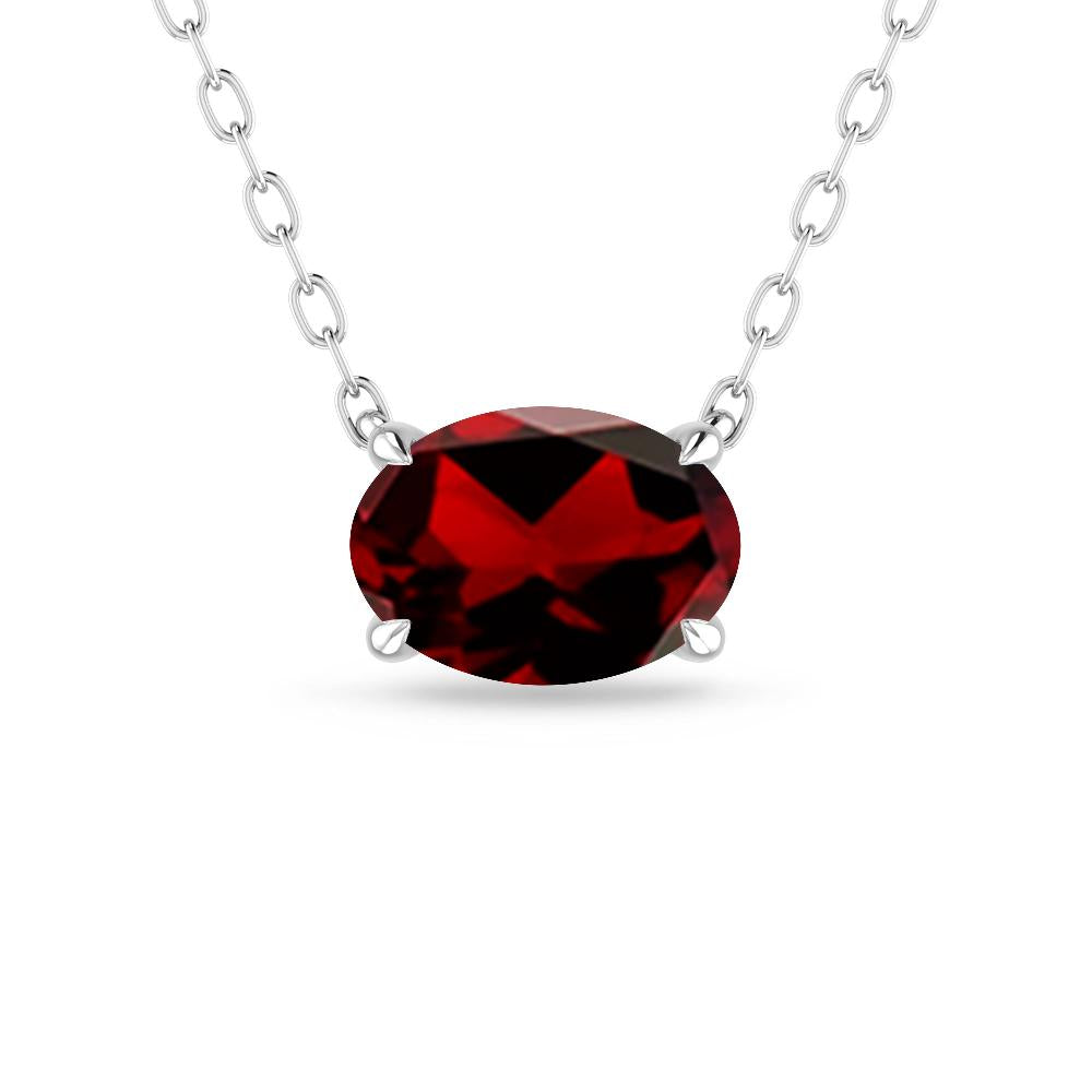 White Gold - Garnet