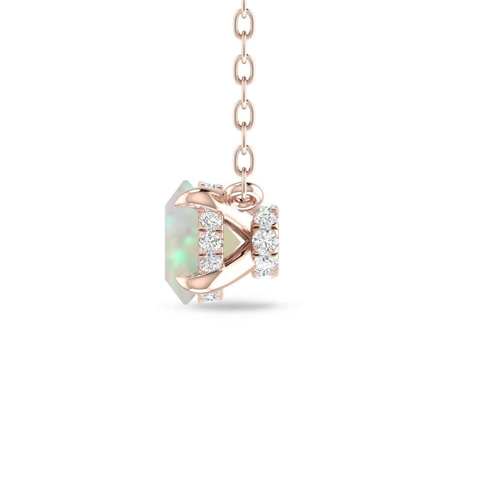 Rose Gold - Opal