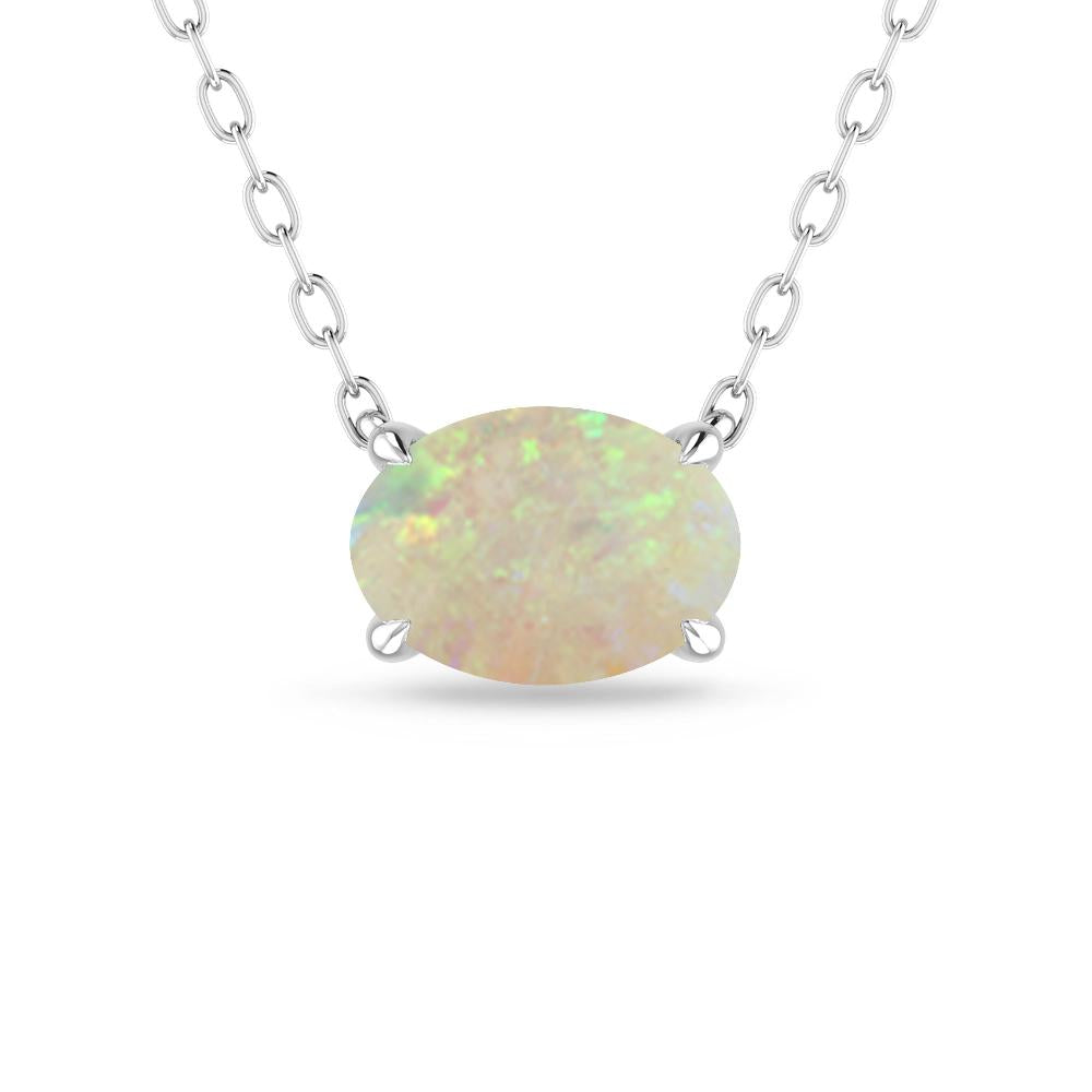 White Gold - Opal