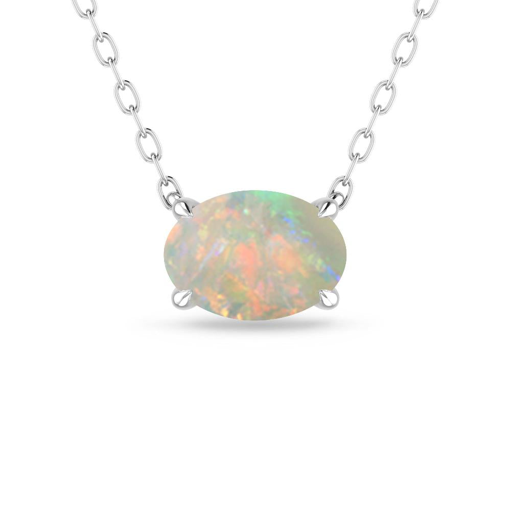 White Gold - Opal