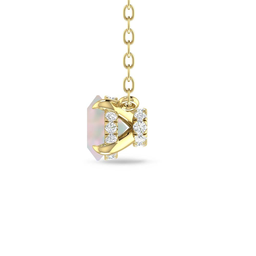 Yellow Gold - Opal