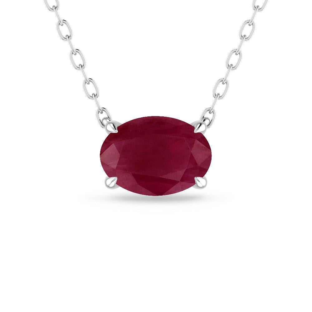 White Gold - Ruby