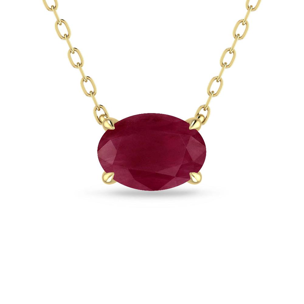 Yellow Gold - Ruby