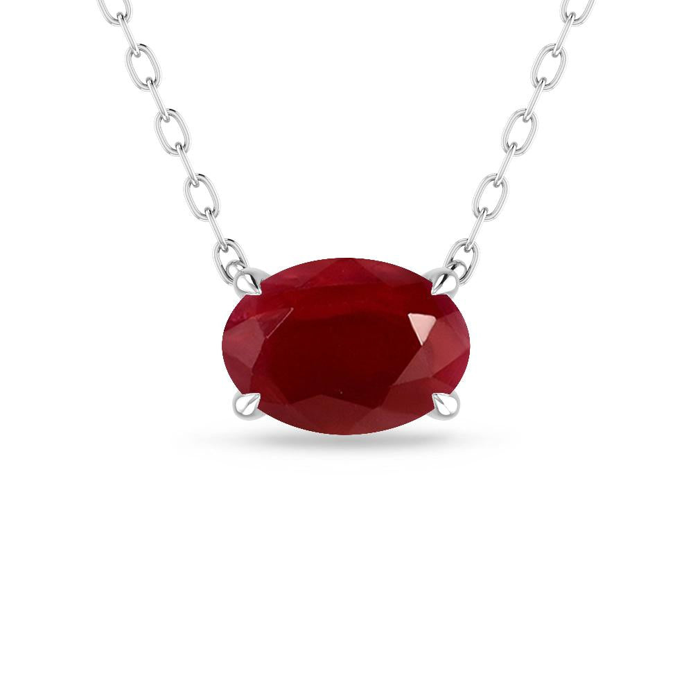 White Gold - Ruby