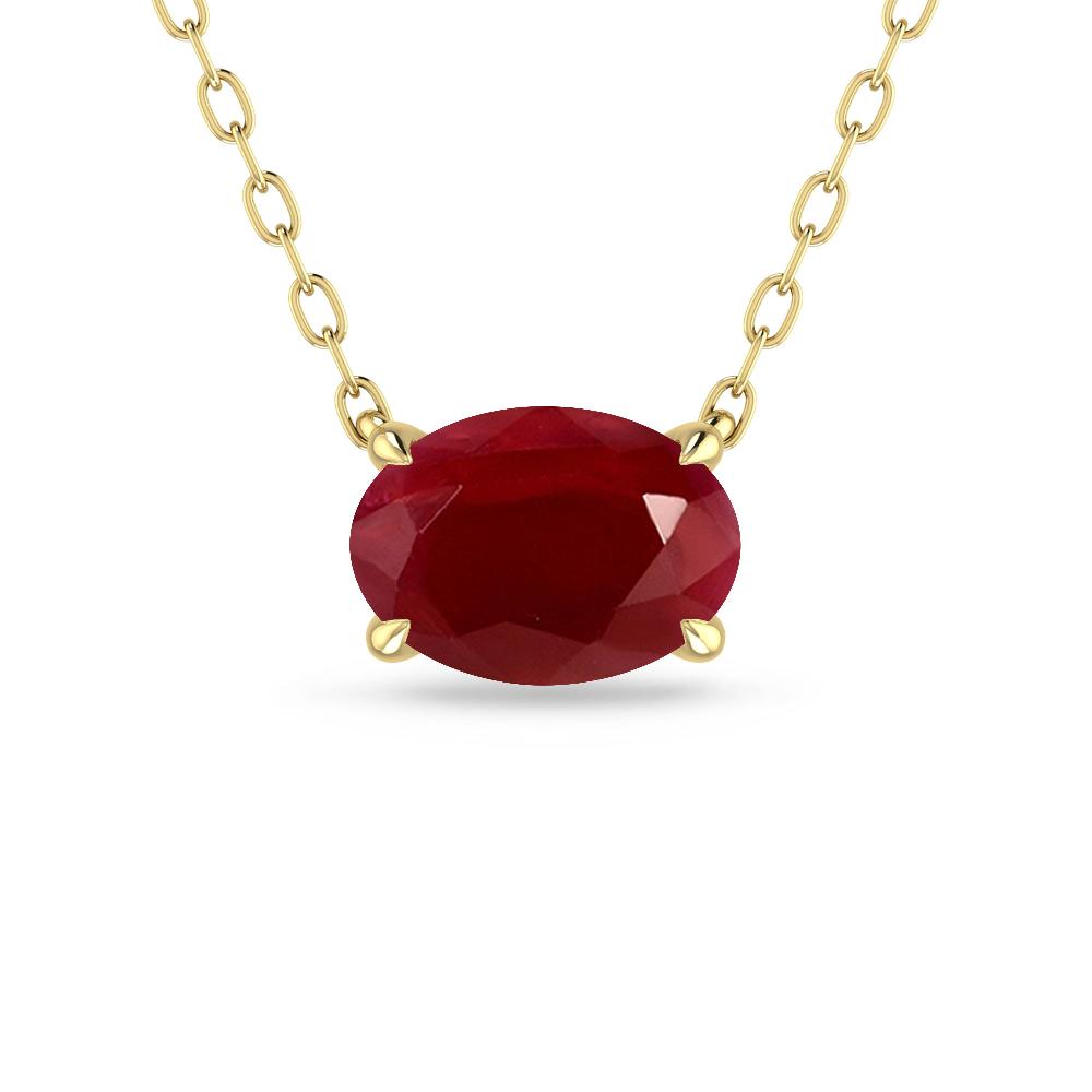 Yellow Gold - Ruby