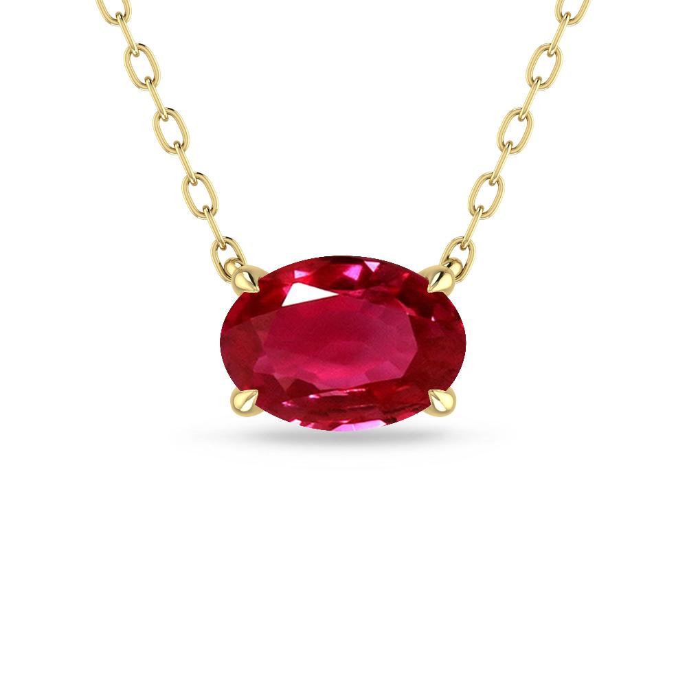 Yellow Gold - Ruby