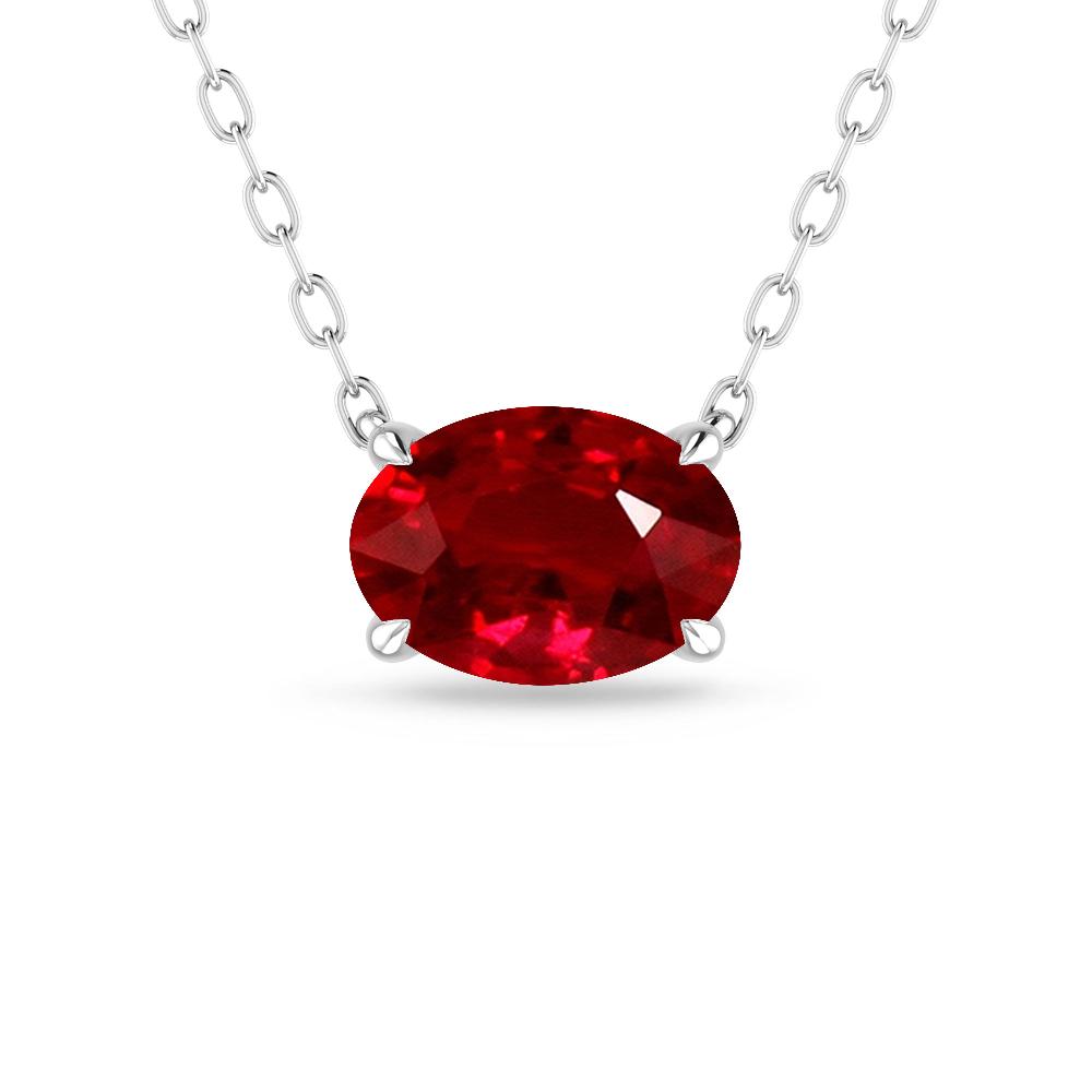 White Gold - Ruby