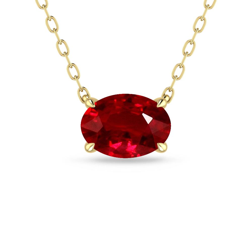 Yellow Gold - Ruby