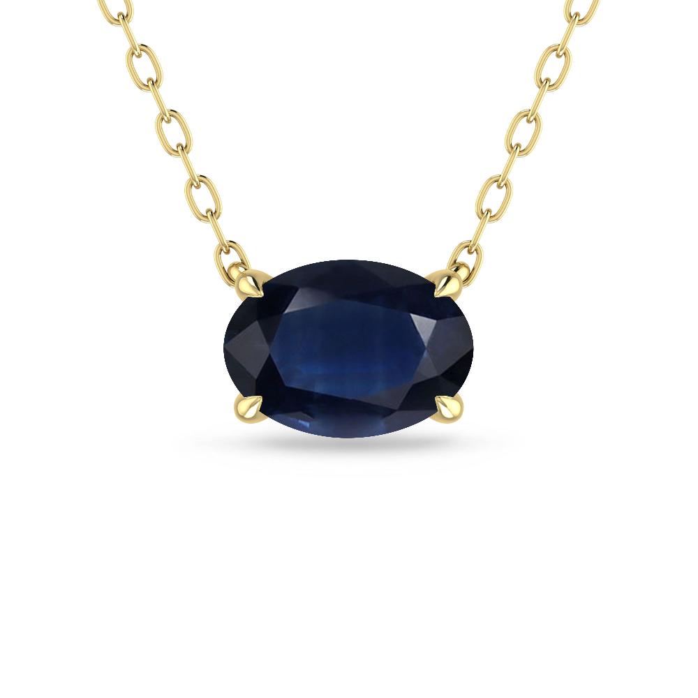 Yellow Gold - Sapphire