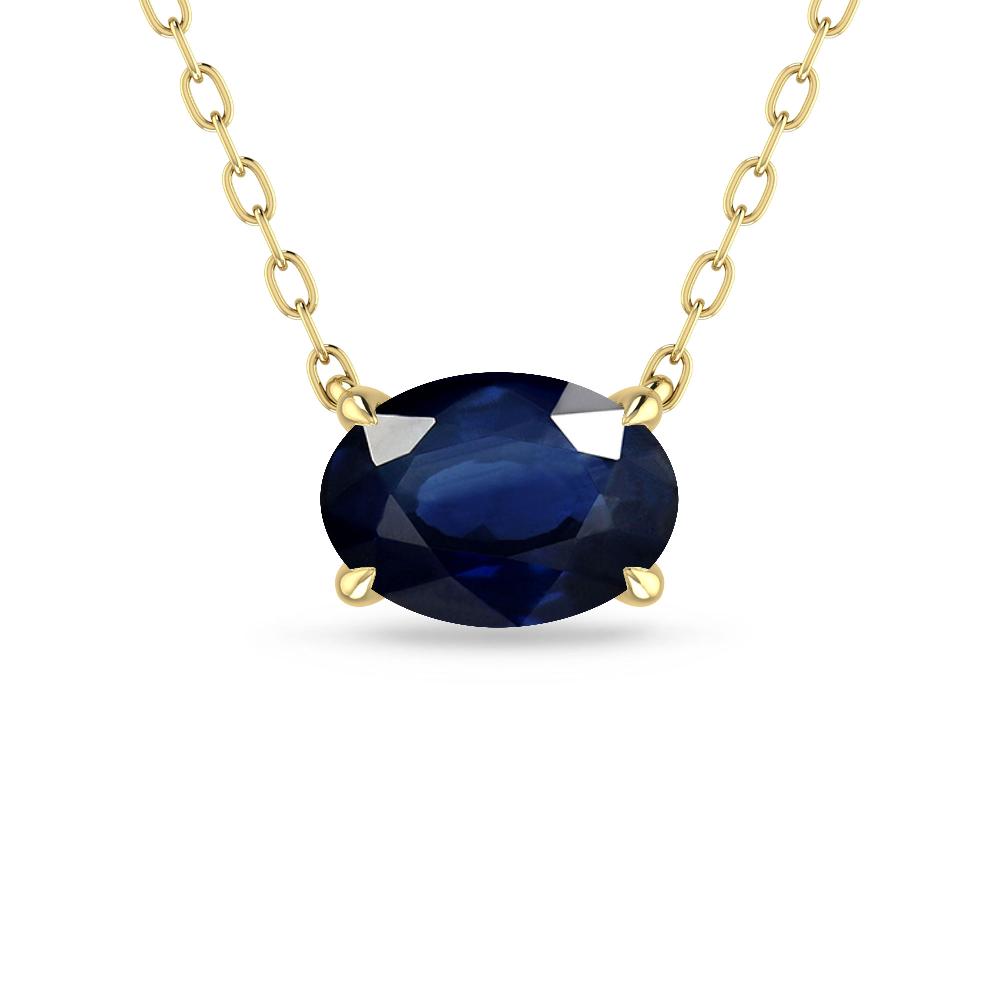 Yellow Gold - Sapphire