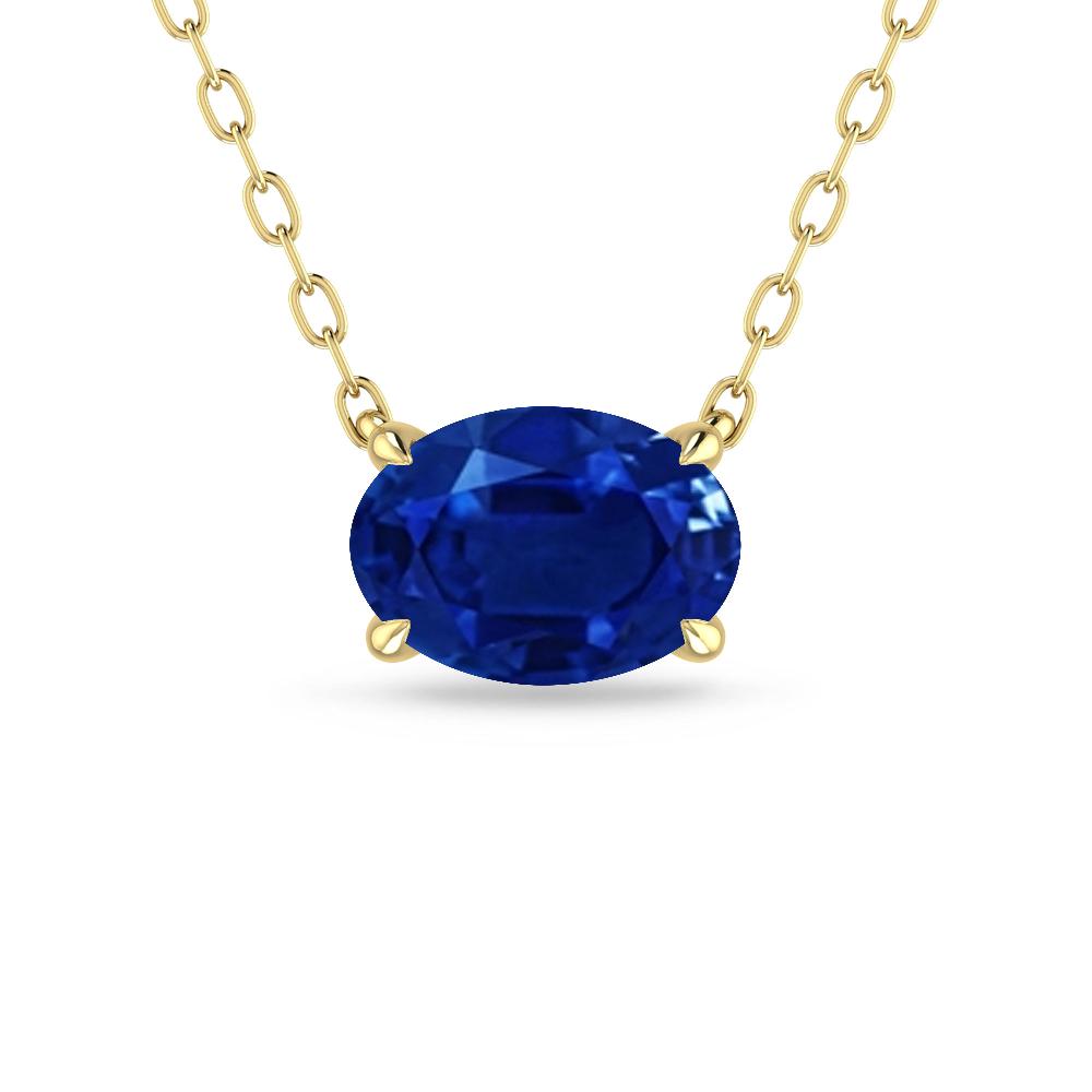 Yellow Gold - Sapphire