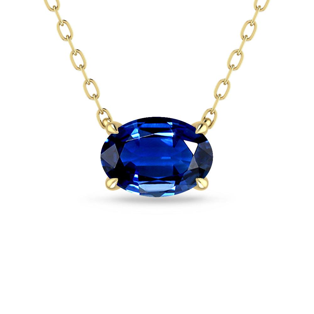 Yellow Gold - Sapphire