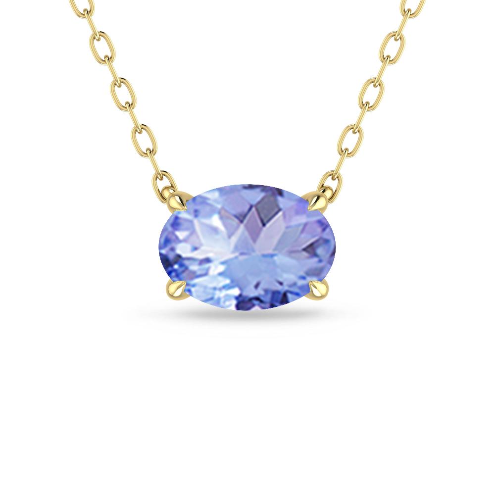 Yellow Gold - Tanzanite