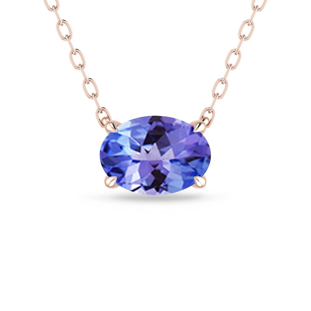 Rose Gold - Tanzanite