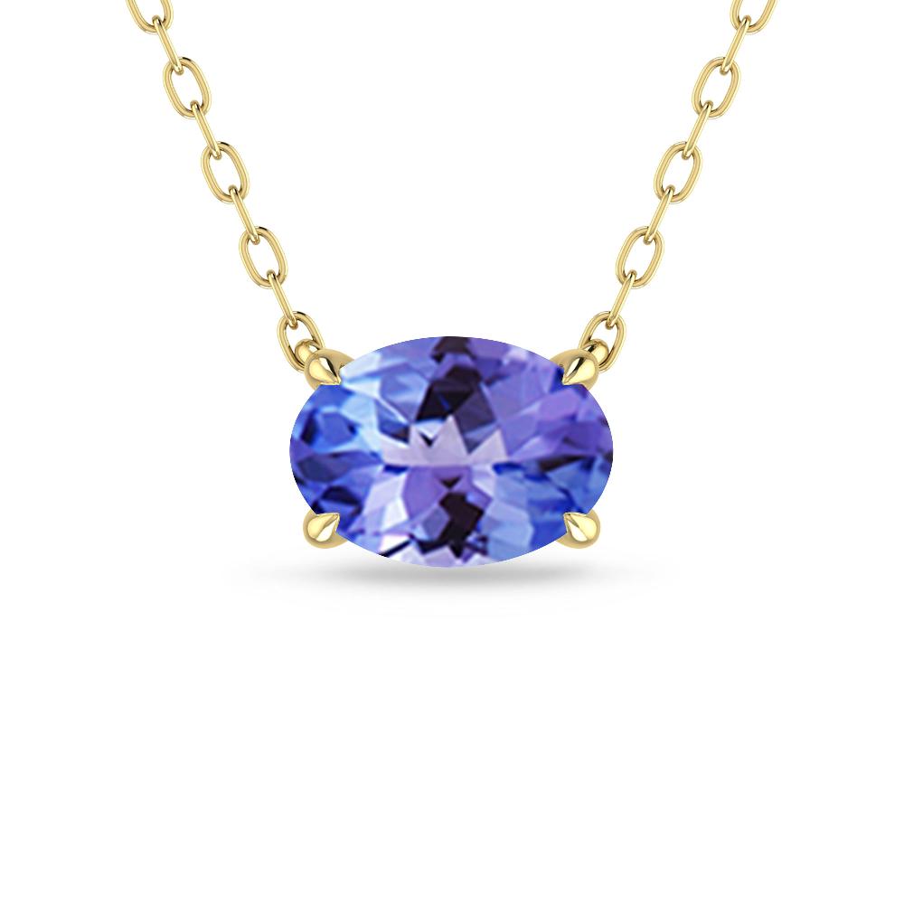 Yellow Gold - Tanzanite