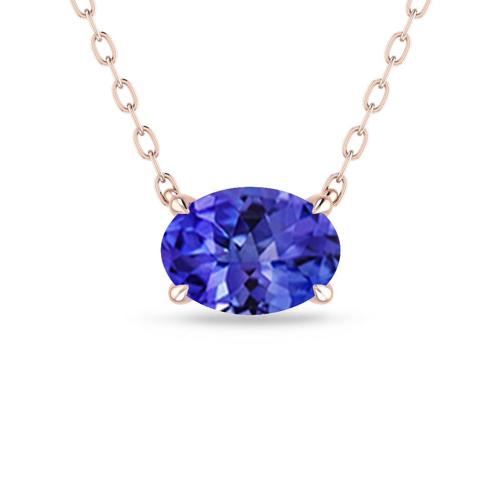 Rose Gold - Tanzanite