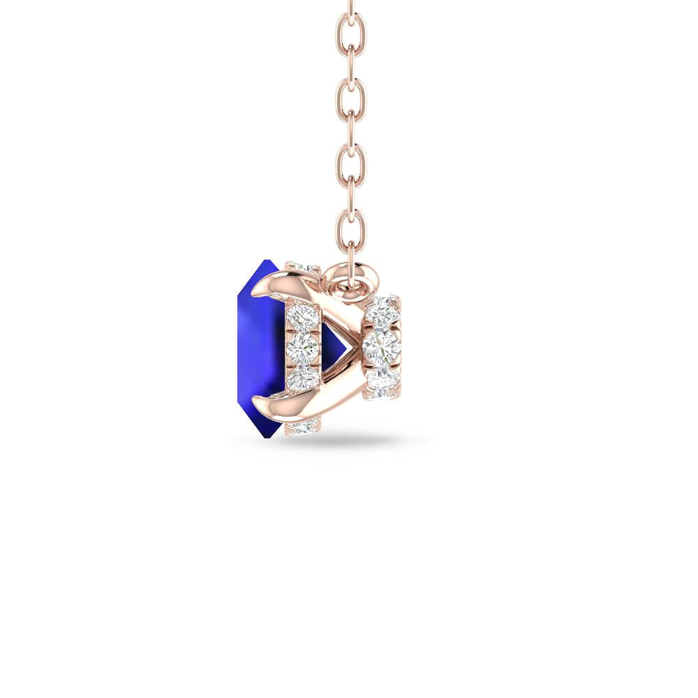 Rose Gold - Tanzanite