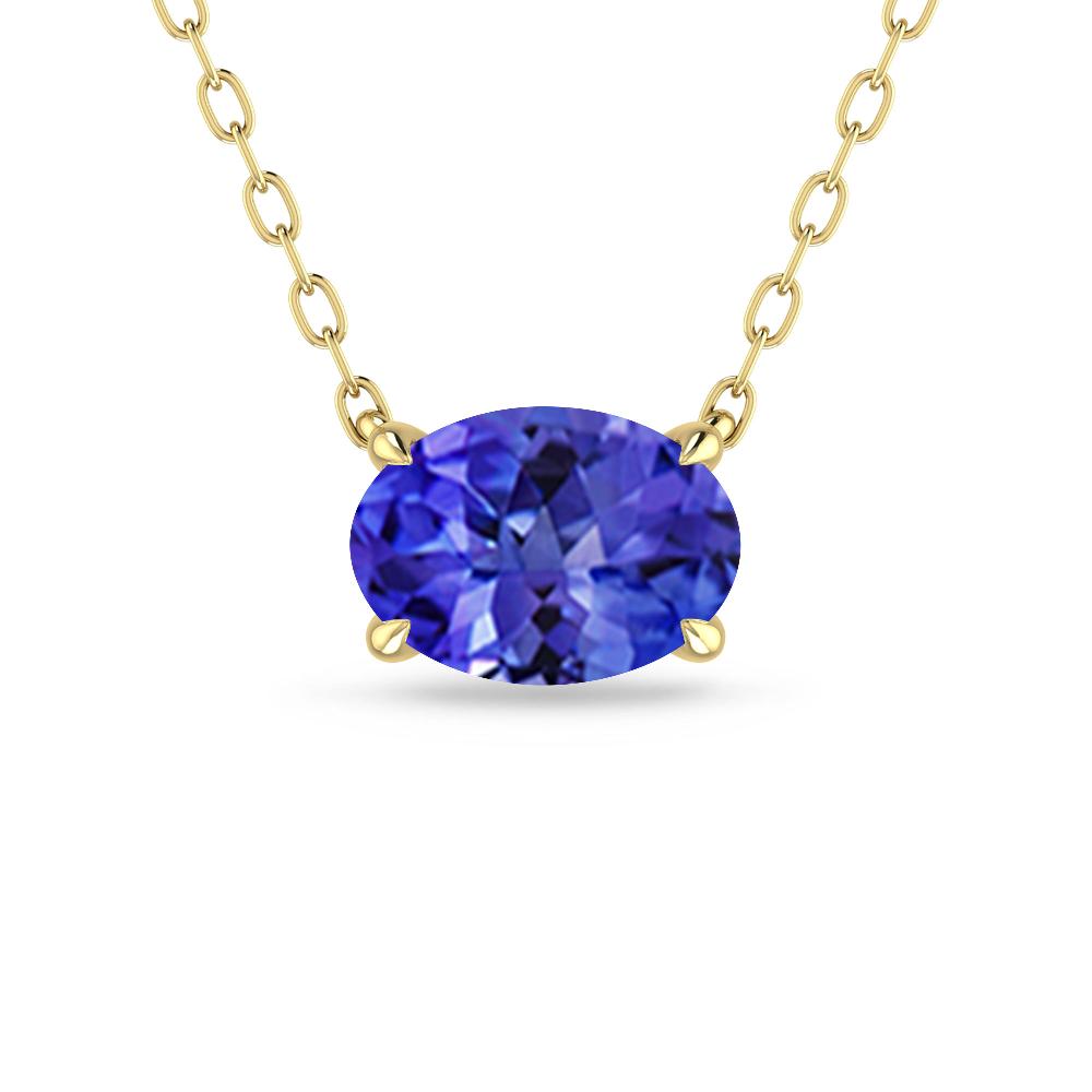 Yellow Gold - Tanzanite