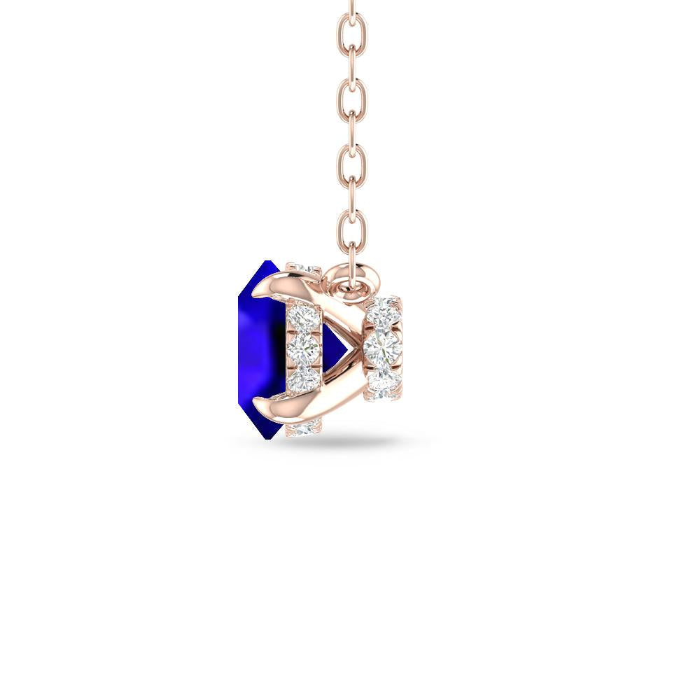 Rose Gold - Tanzanite