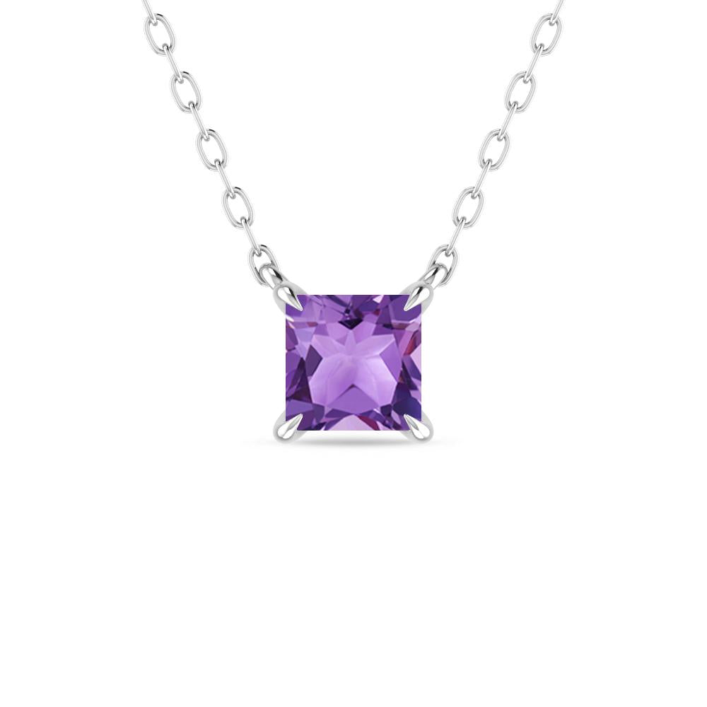 White Gold - Amethyst