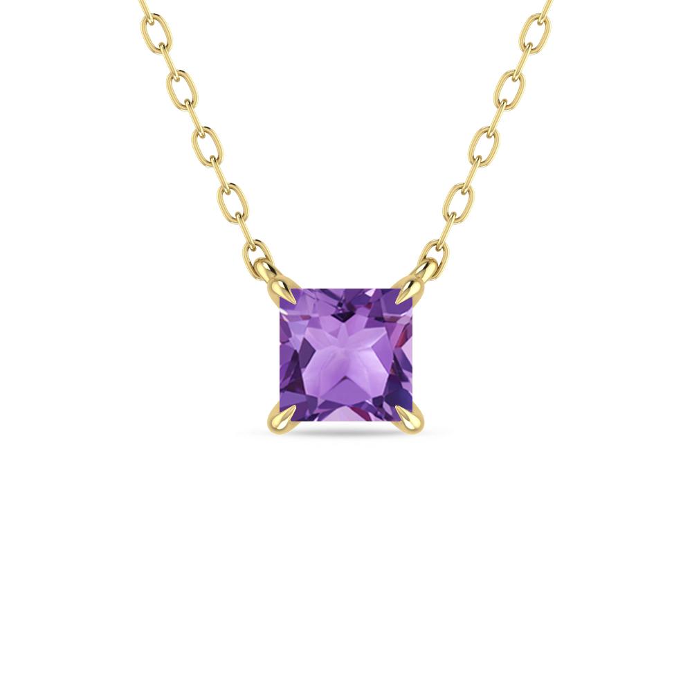 Yellow Gold - Amethyst