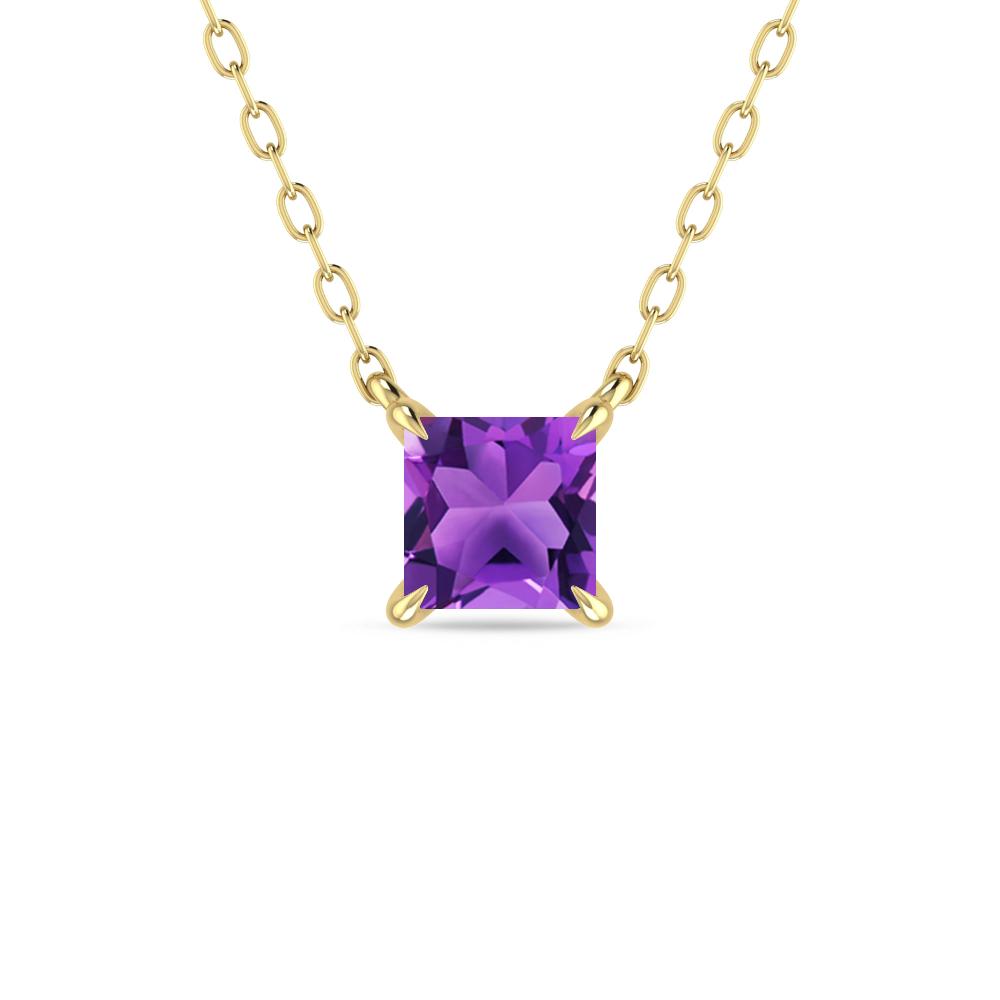 Yellow Gold - Amethyst