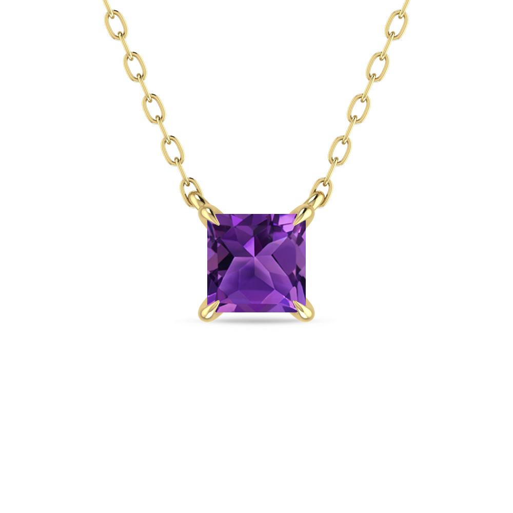 Yellow Gold - Amethyst