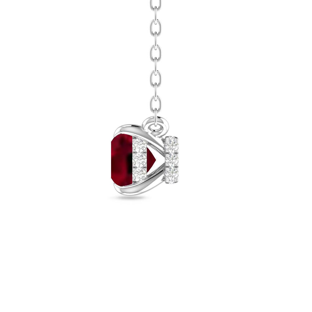 White Gold - Garnet