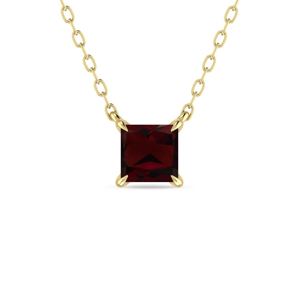 Yellow Gold - Garnet