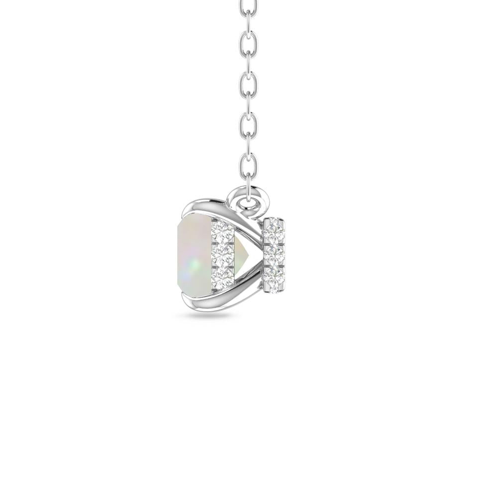 White Gold - Opal