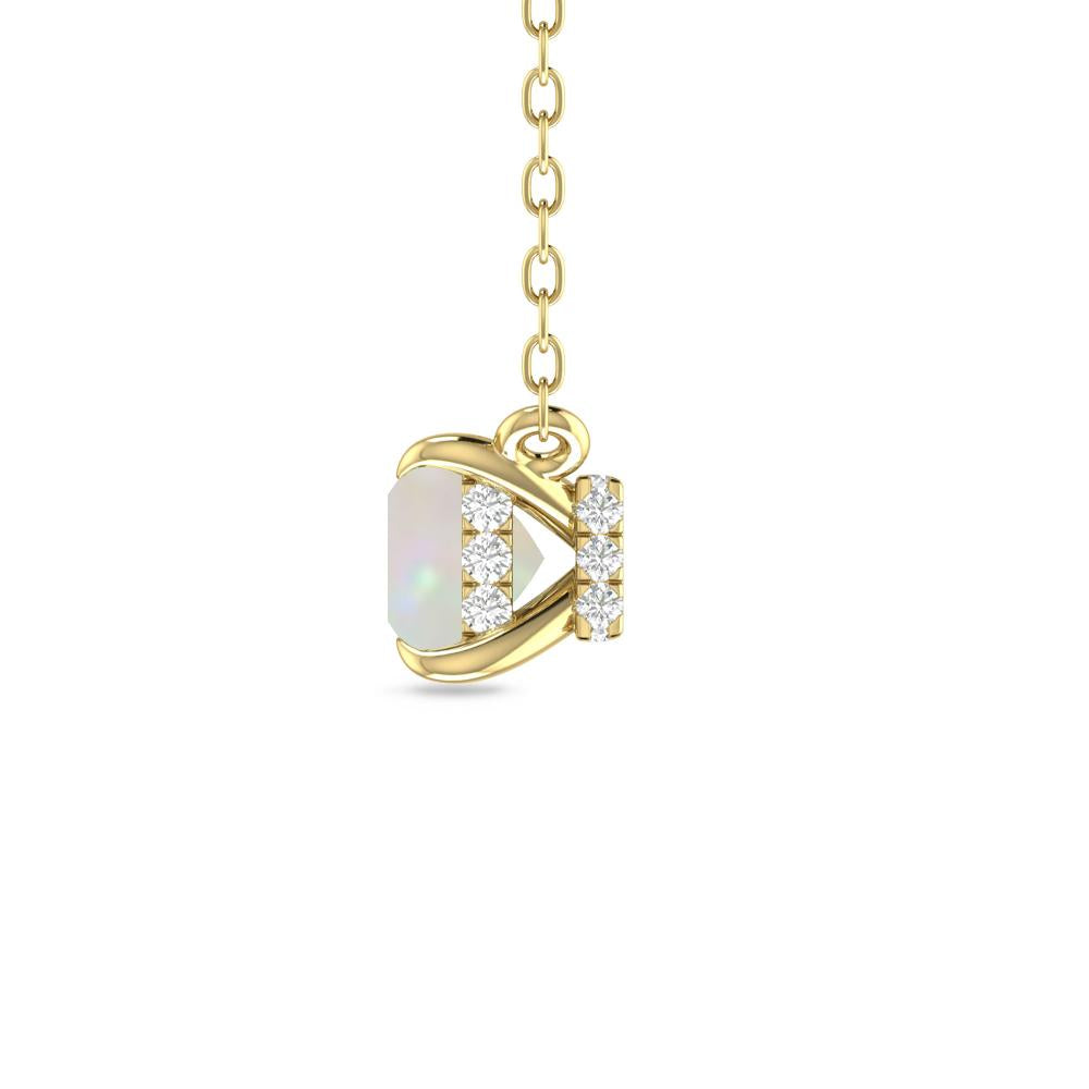 Yellow Gold - Opal