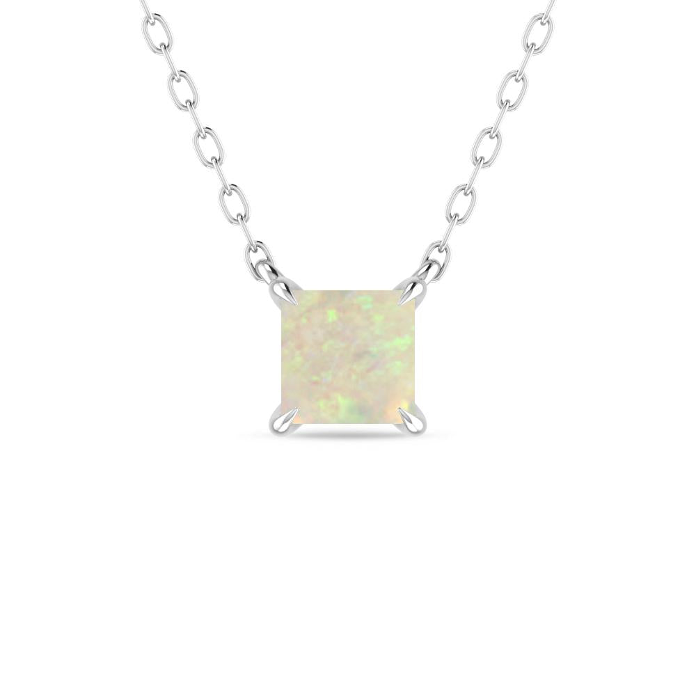 White Gold - Opal