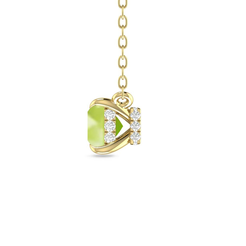 Yellow Gold - Peridot