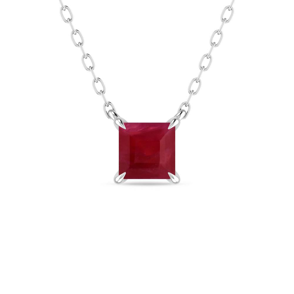 White Gold - Ruby