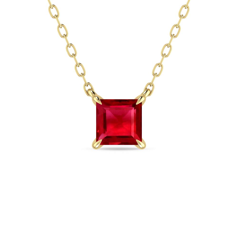 Yellow Gold - Ruby